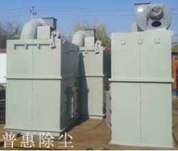 多臺(tái)制作完成，等待發(fā)貨的hd單機(jī)袋式除塵器圖片